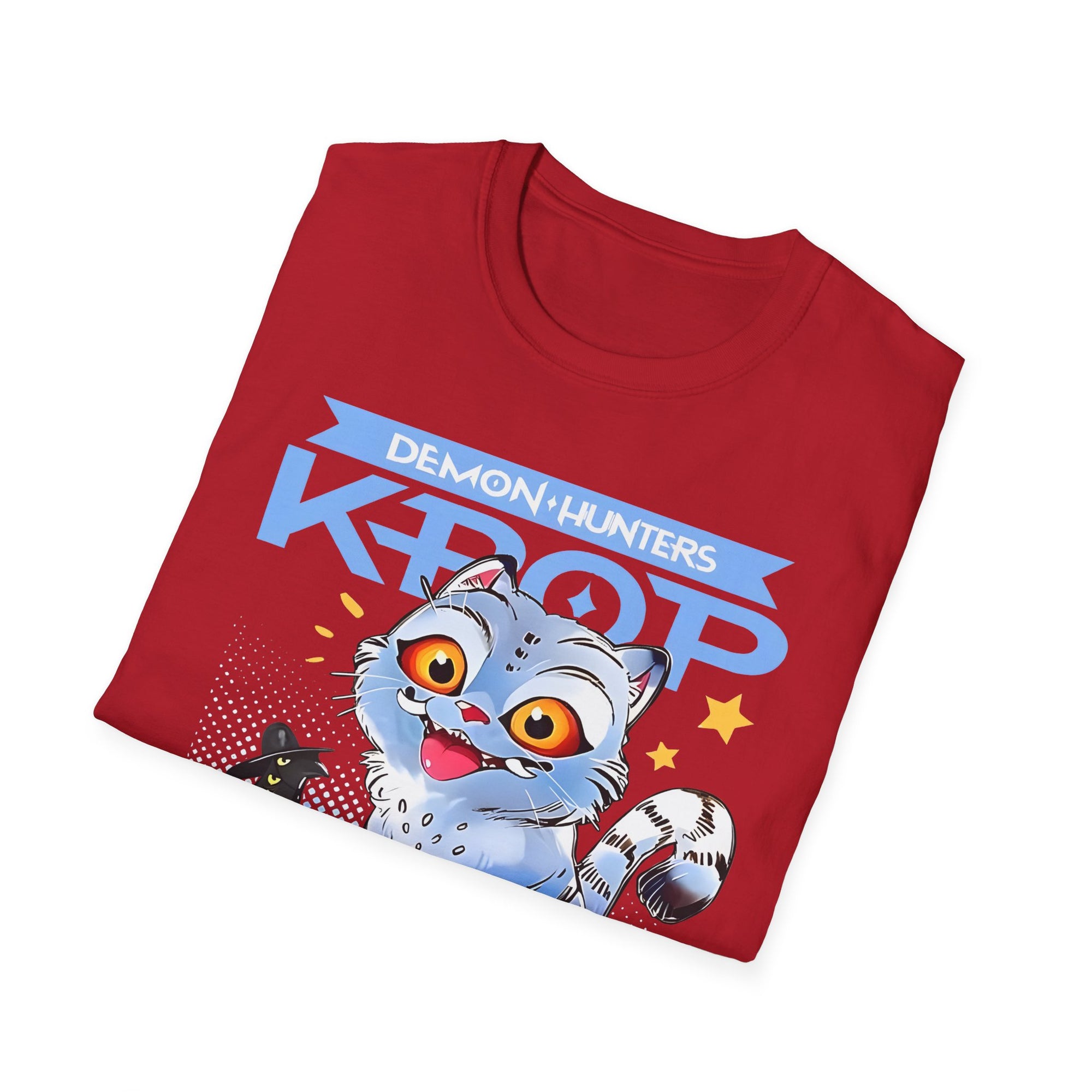 K-Pop Demon Hunter T-Shirt for Cat Lovers