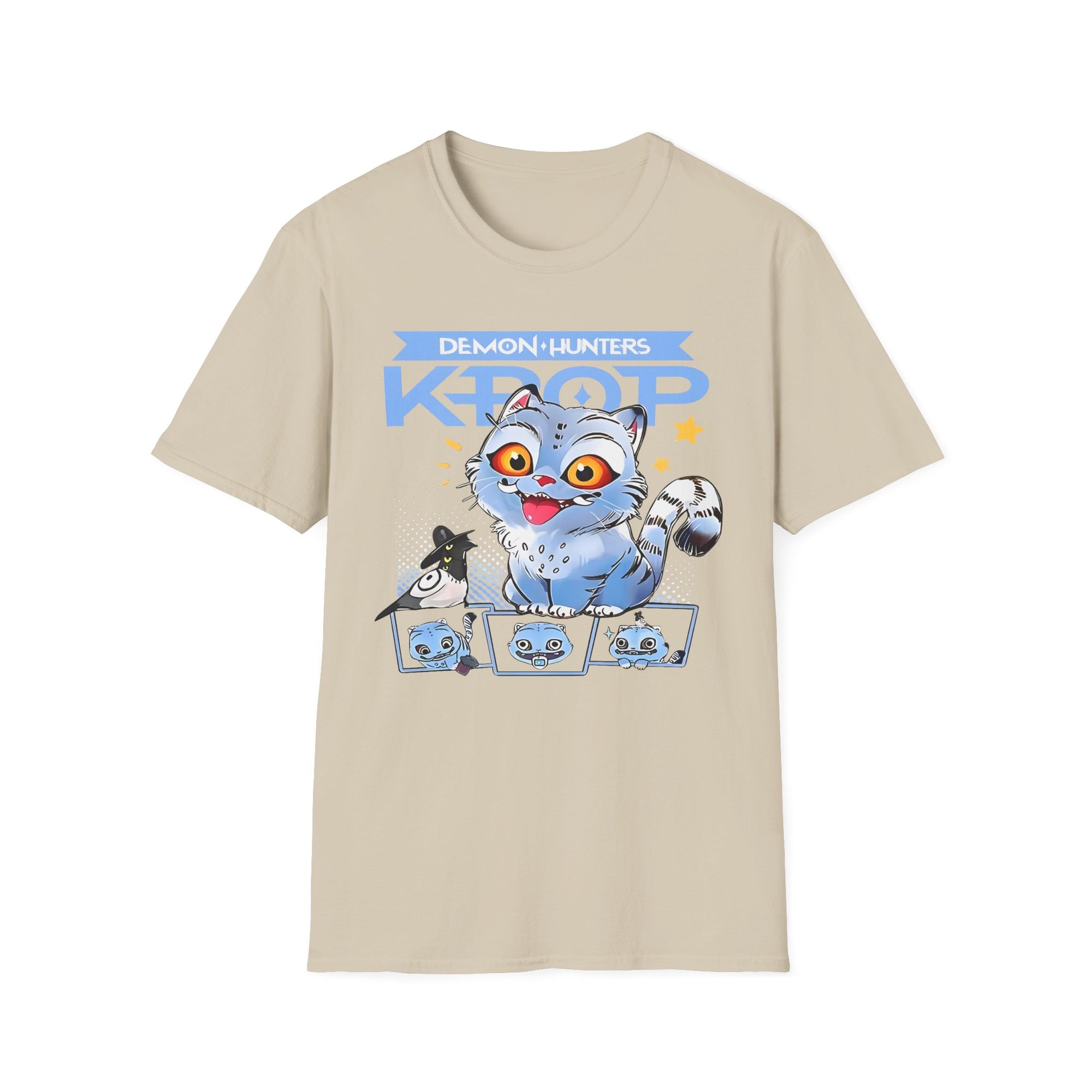 K-Pop Demon Hunter T-Shirt for Cat Lovers