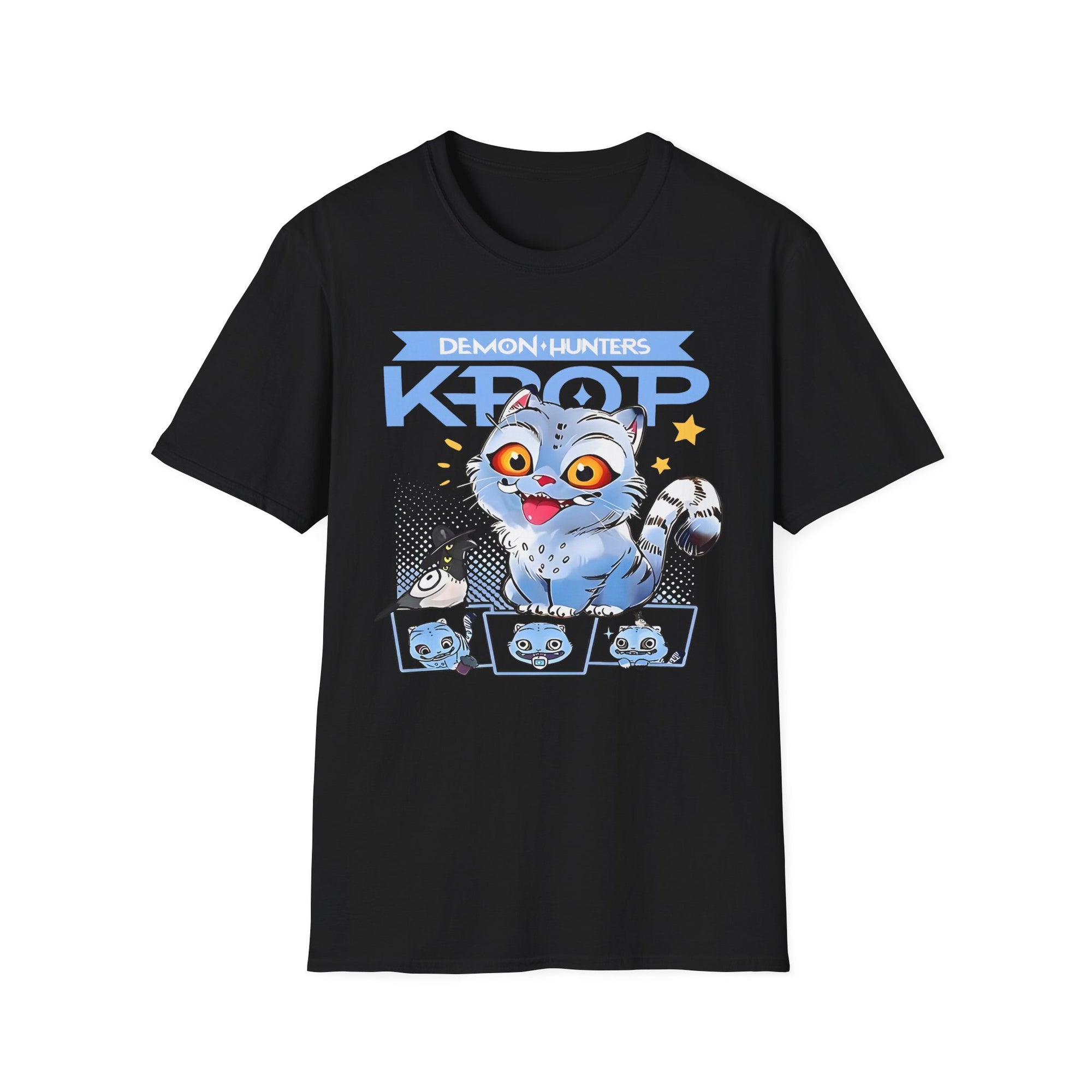 K-Pop Demon Hunter T-Shirt for Cat Lovers