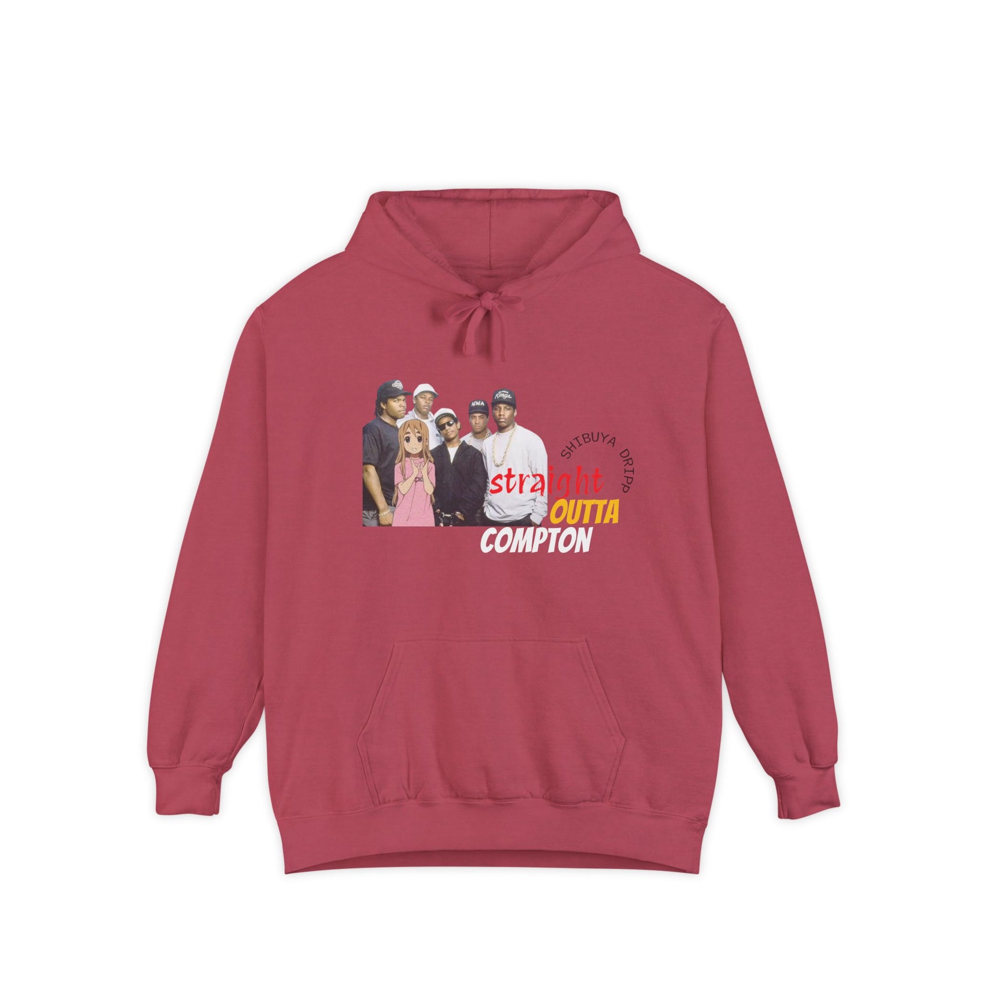 Anime X NWA Hoodie Straight Outta Compton Design Unisex