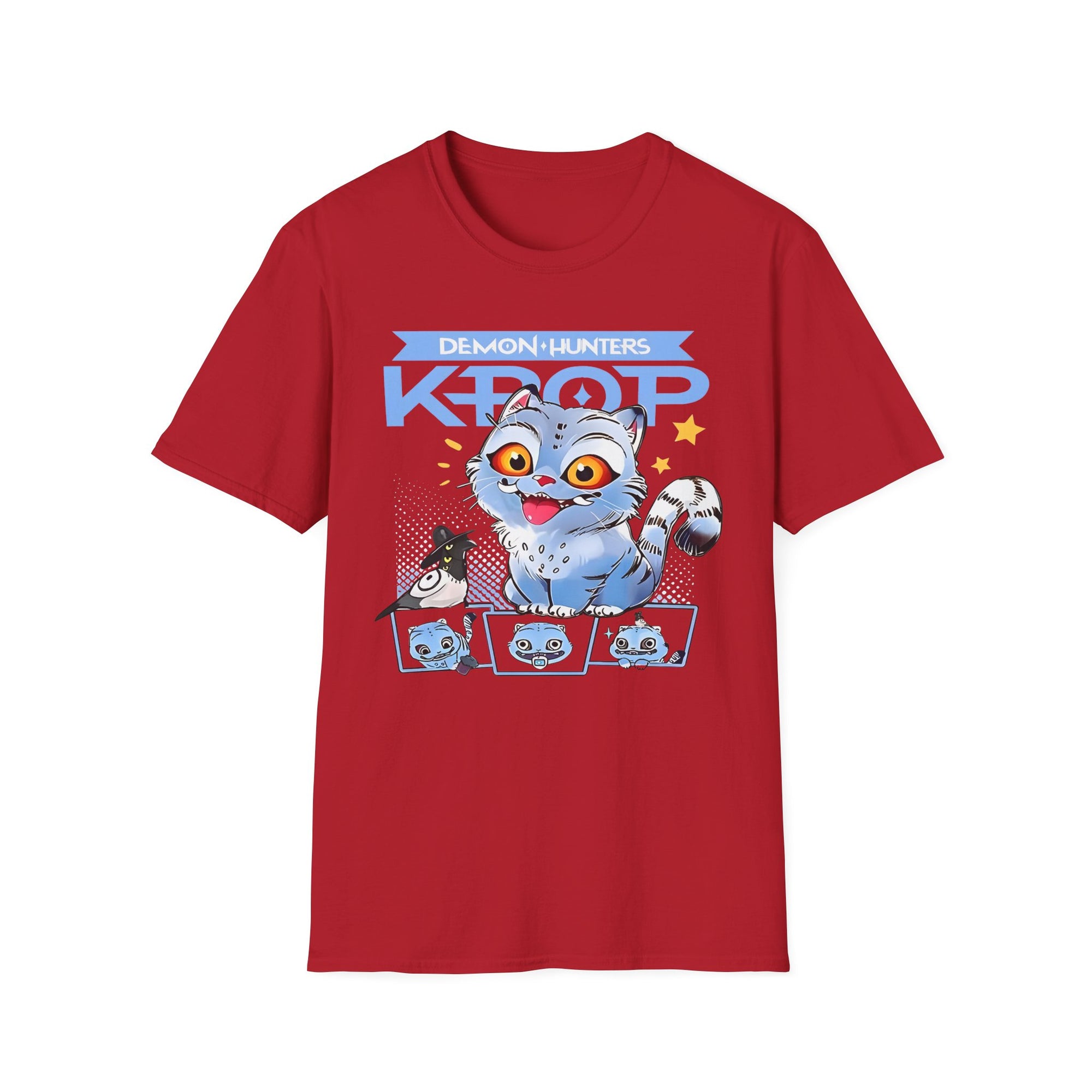 K-Pop Demon Hunter T-Shirt for Cat Lovers