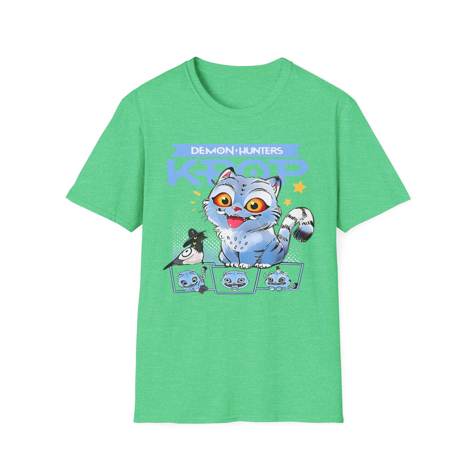 K-Pop Demon Hunter T-Shirt for Cat Lovers