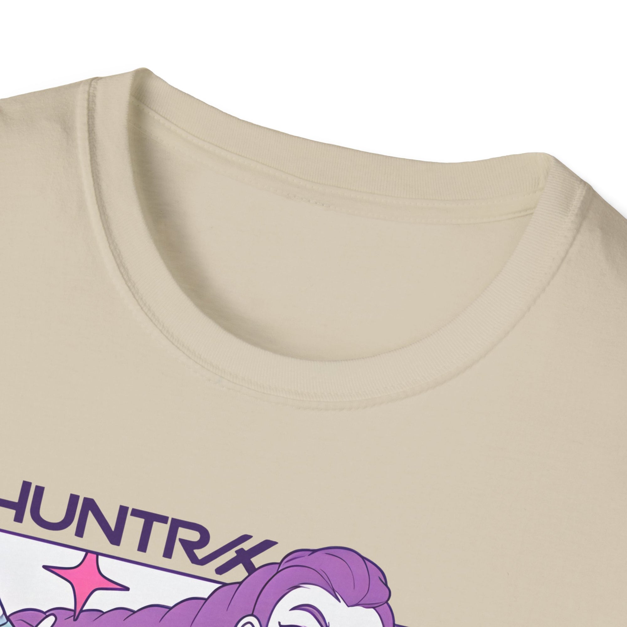 K-Pop Demon Hunter Huntrix T-Shirt with Rumi, Mira, and Zoey Design