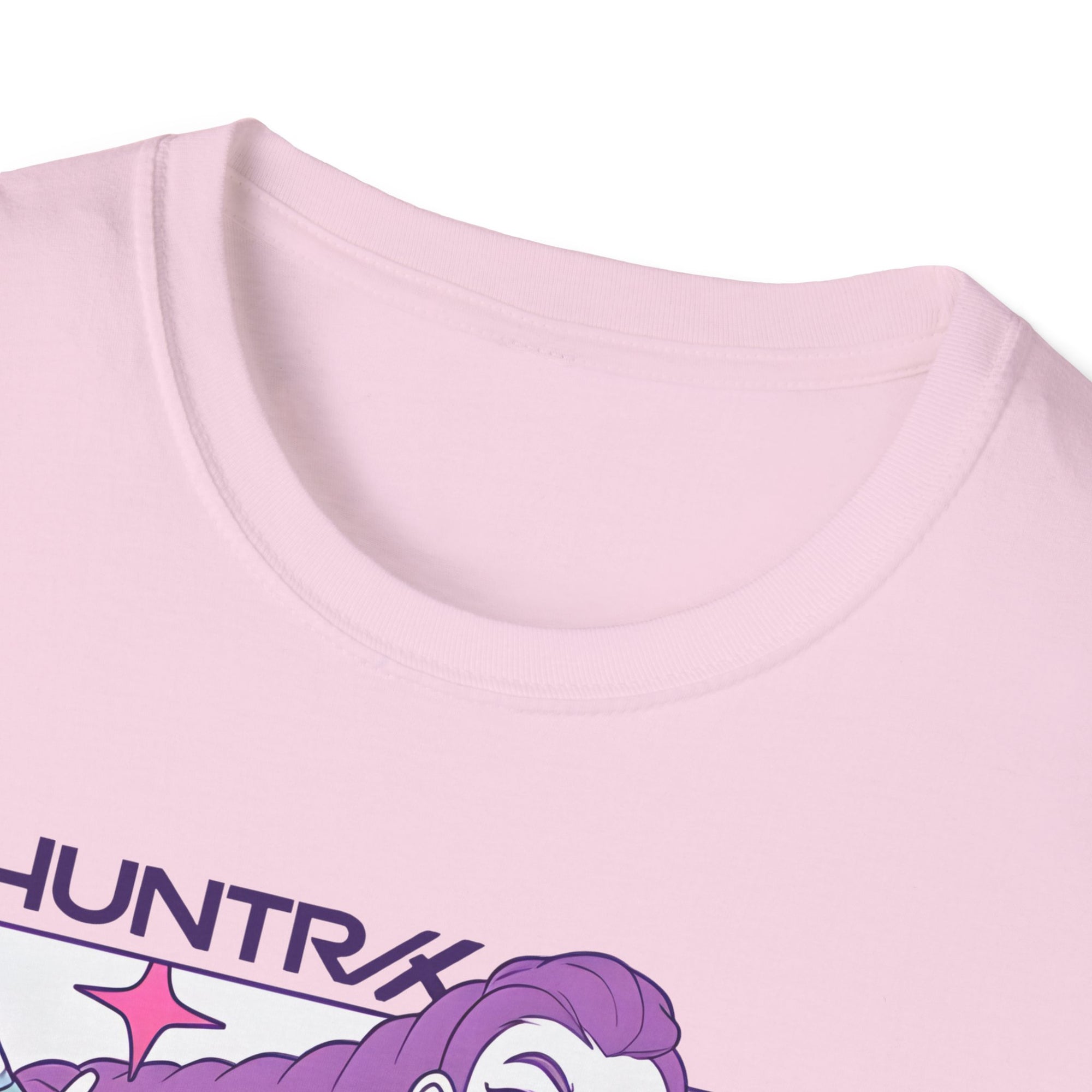 K-Pop Demon Hunter Huntrix T-Shirt with Rumi, Mira, and Zoey Design