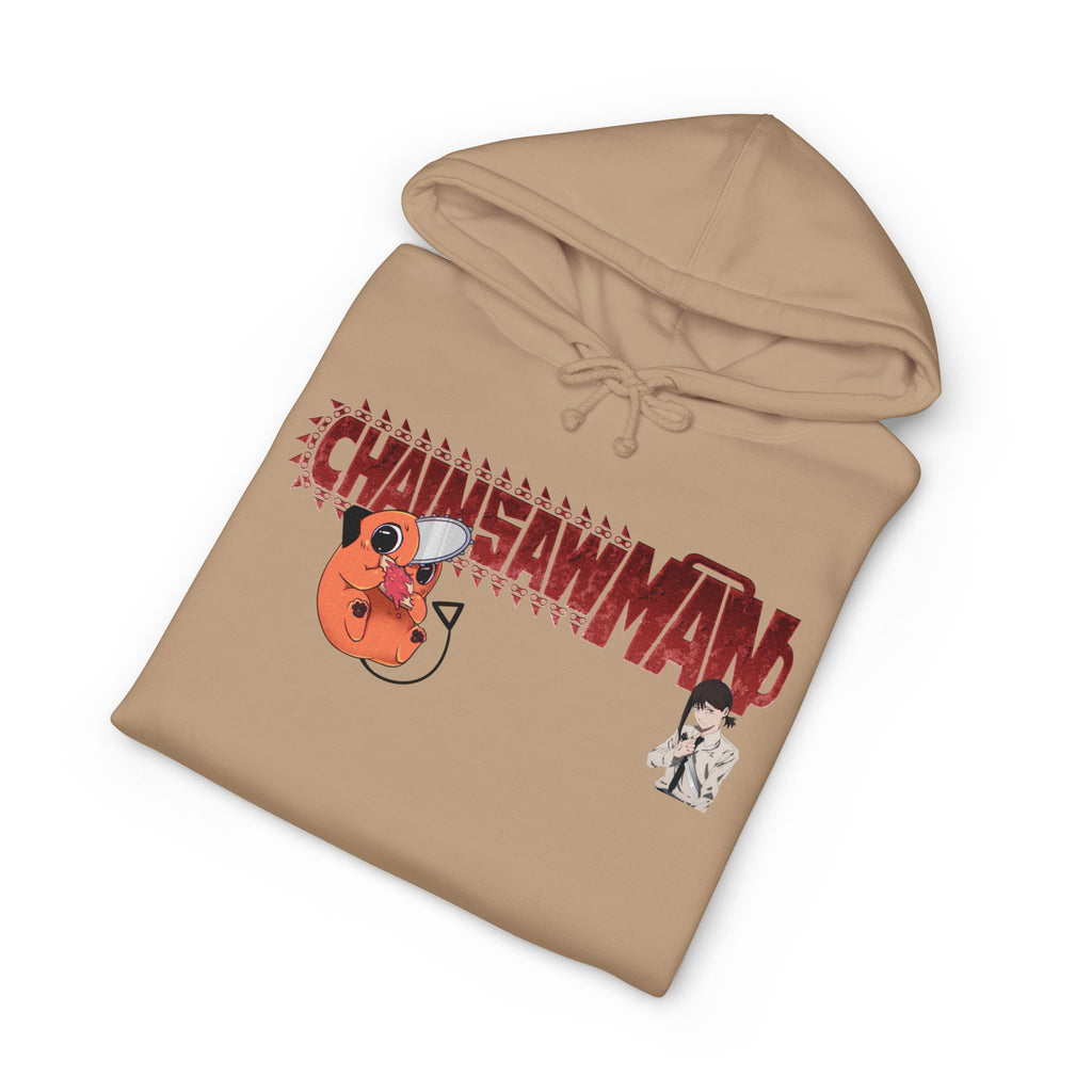 Chainsaw Man Heavyweight Hoodie, Anime Sweatshirt, Unisex Pullover, Cozy Casual Wear, Perfect for Collectors