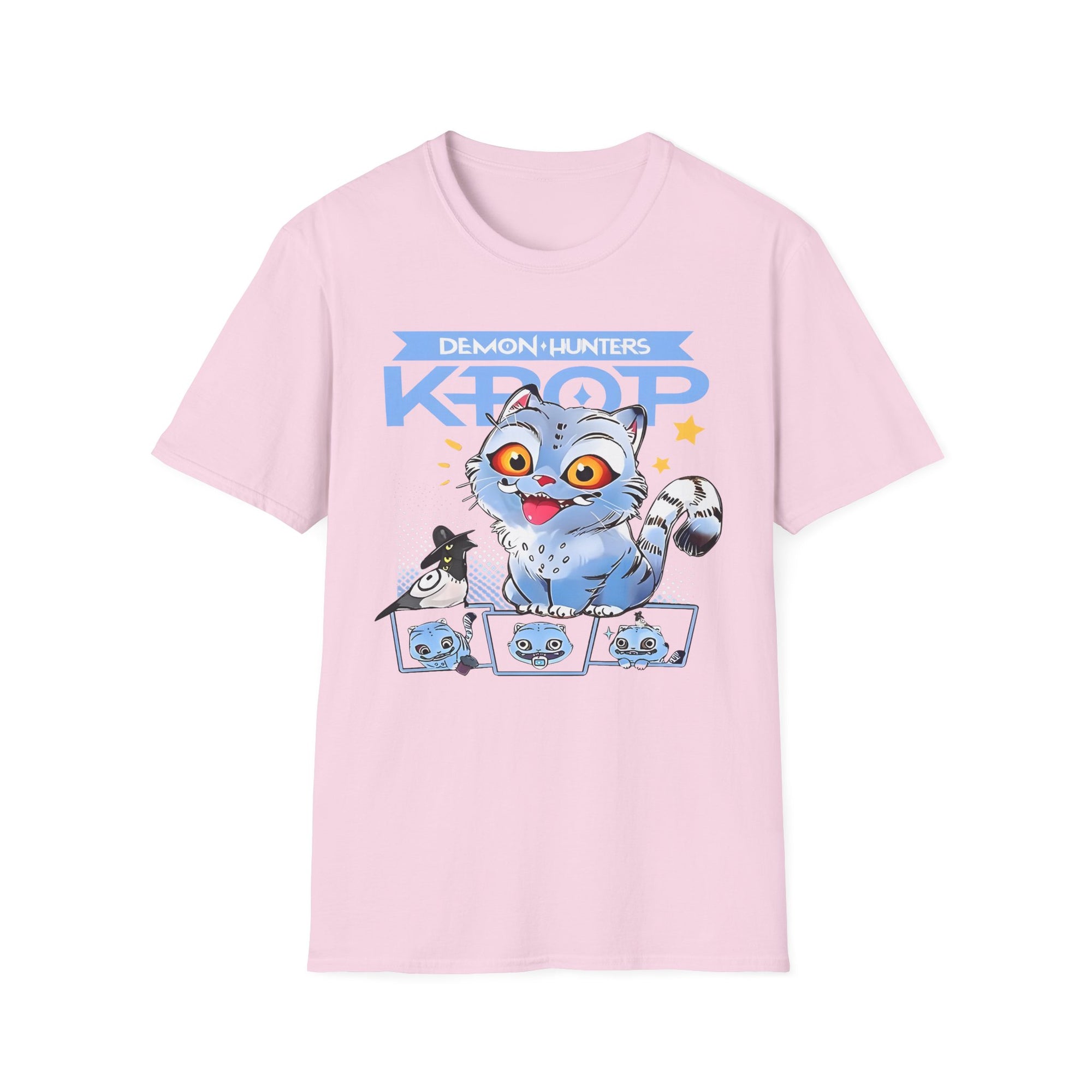 K-Pop Demon Hunter T-Shirt for Cat Lovers