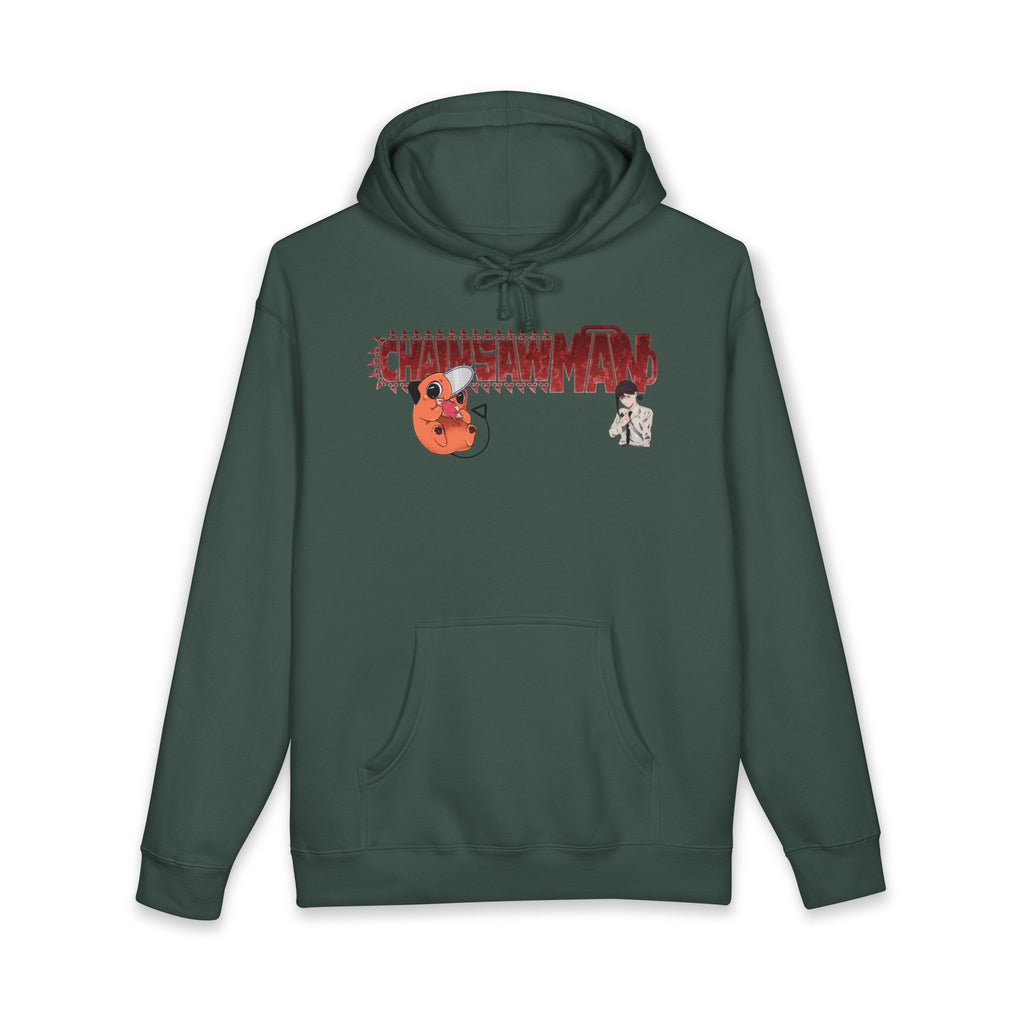 Chainsaw Man Heavyweight Hoodie, Anime Sweatshirt, Unisex Pullover, Cozy Casual Wear, Perfect for Collectors