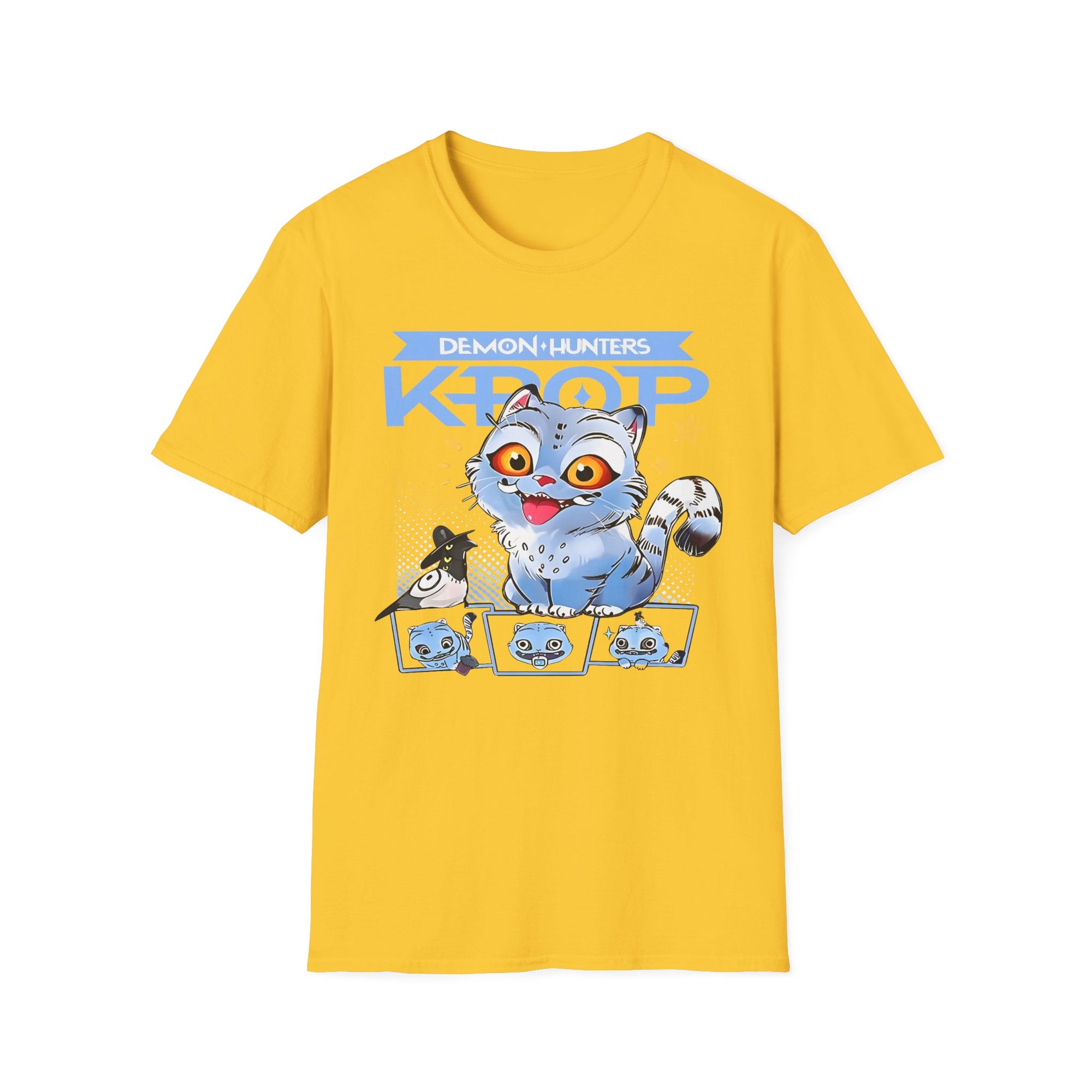 K-Pop Demon Hunter T-Shirt for Cat Lovers