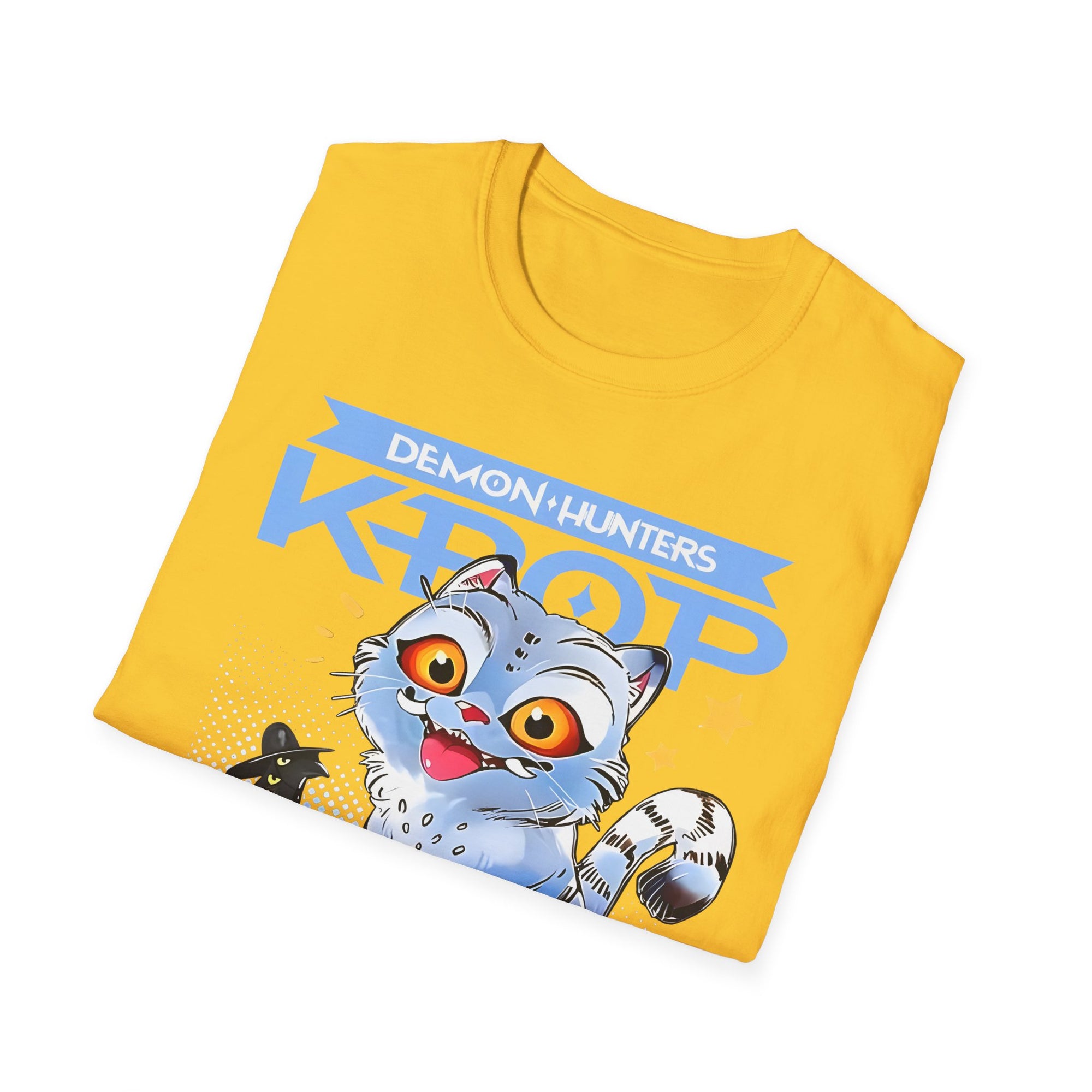 K-Pop Demon Hunter T-Shirt for Cat Lovers