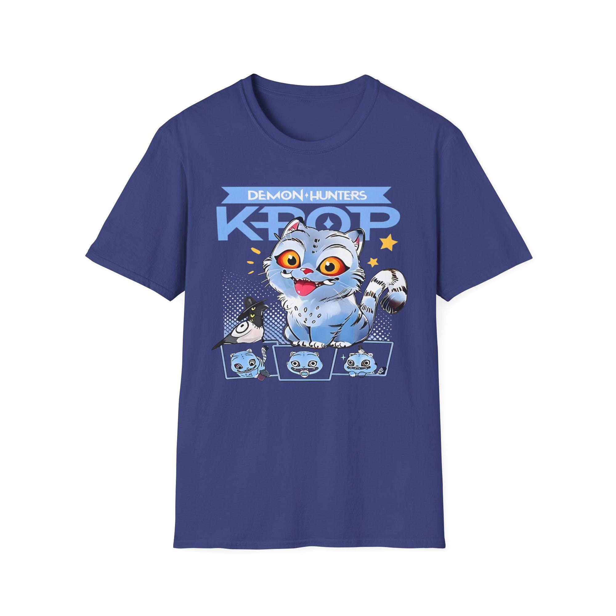 K-Pop Demon Hunter T-Shirt for Cat Lovers