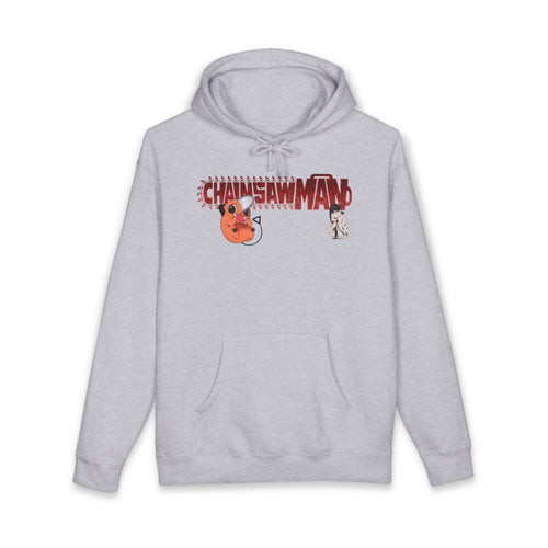 Chainsaw Man Heavyweight Hoodie, Anime Sweatshirt, Unisex Pullover, Cozy Casual Wear, Perfect for Collectors