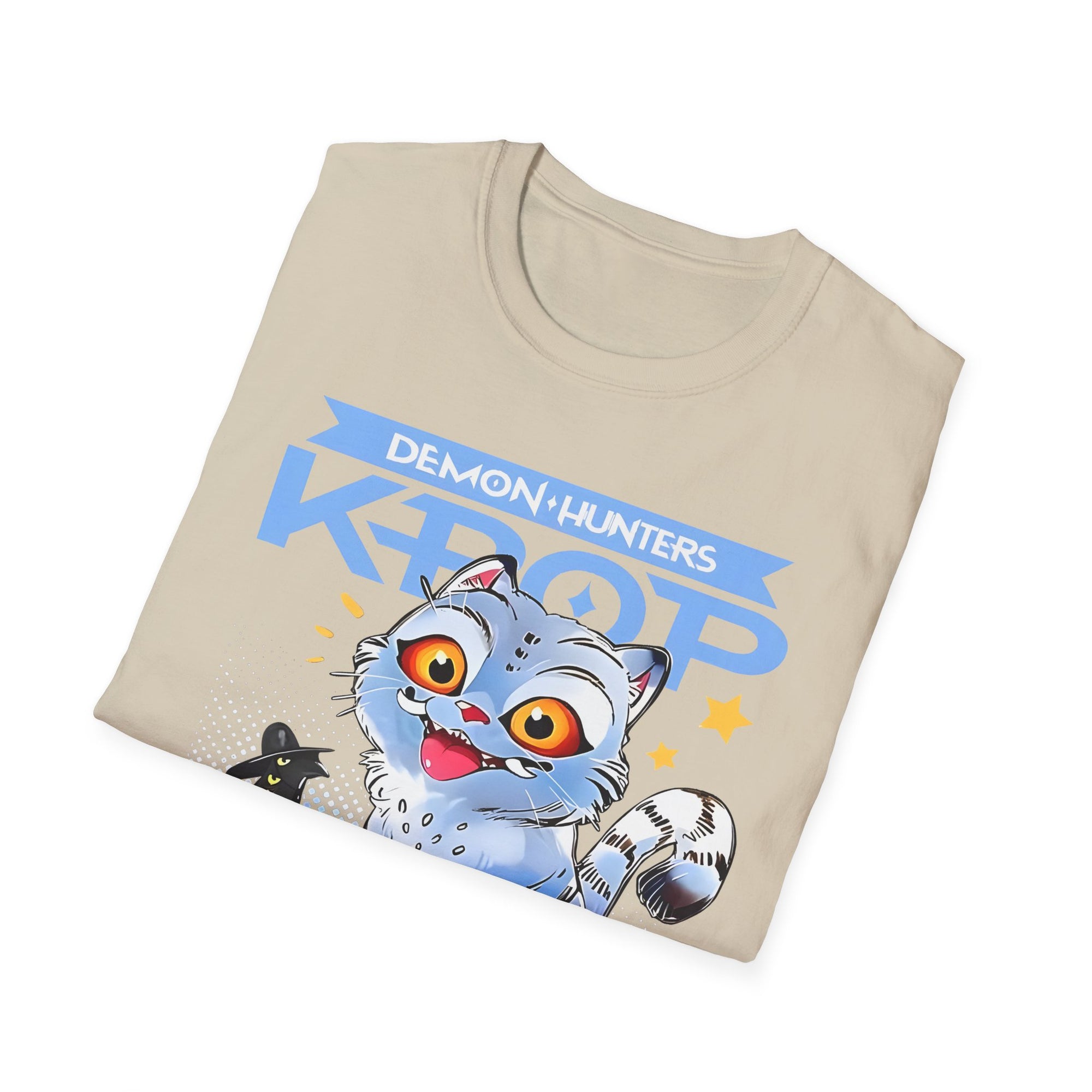 K-Pop Demon Hunter T-Shirt for Cat Lovers