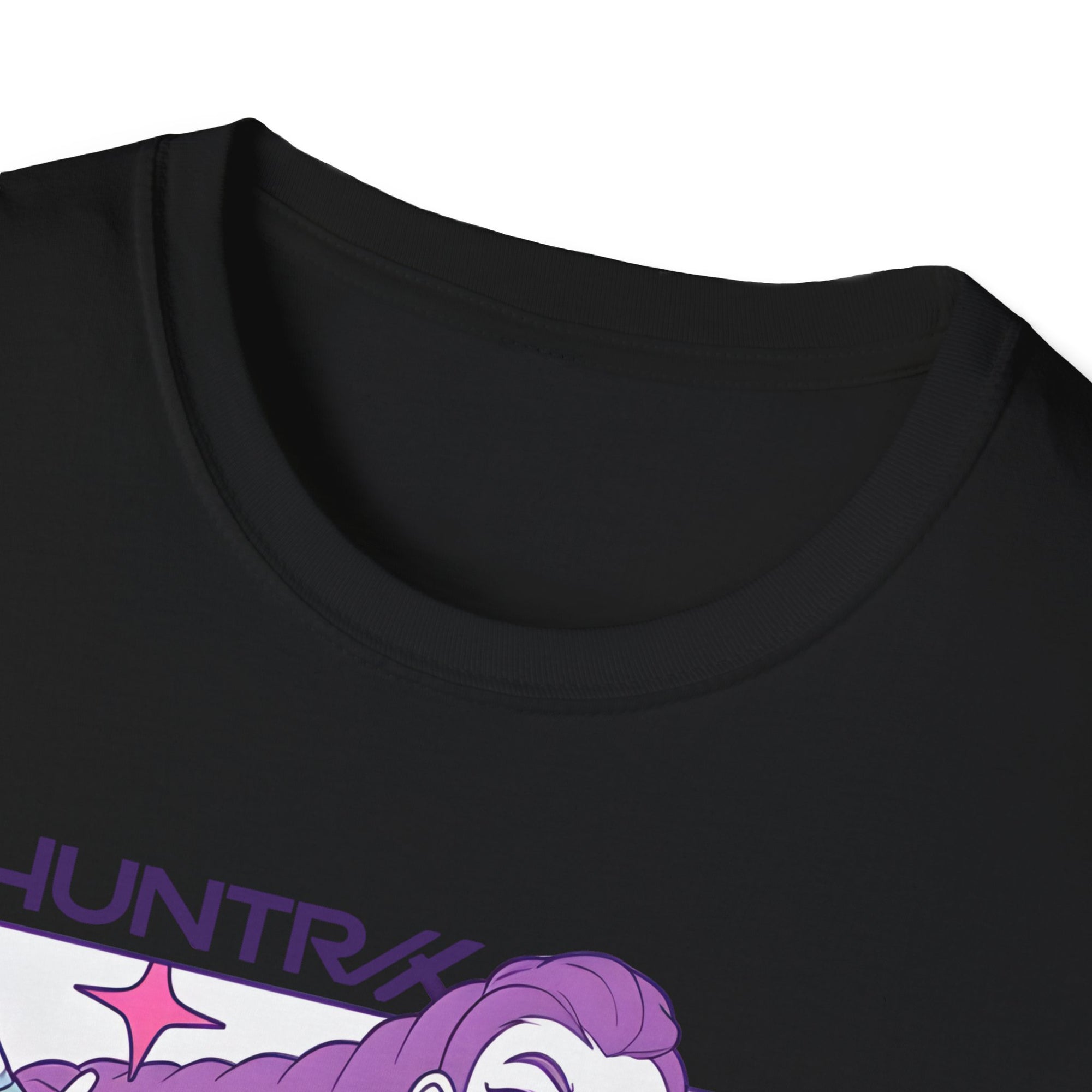 K-Pop Demon Hunter Huntrix T-Shirt with Rumi, Mira, and Zoey Design