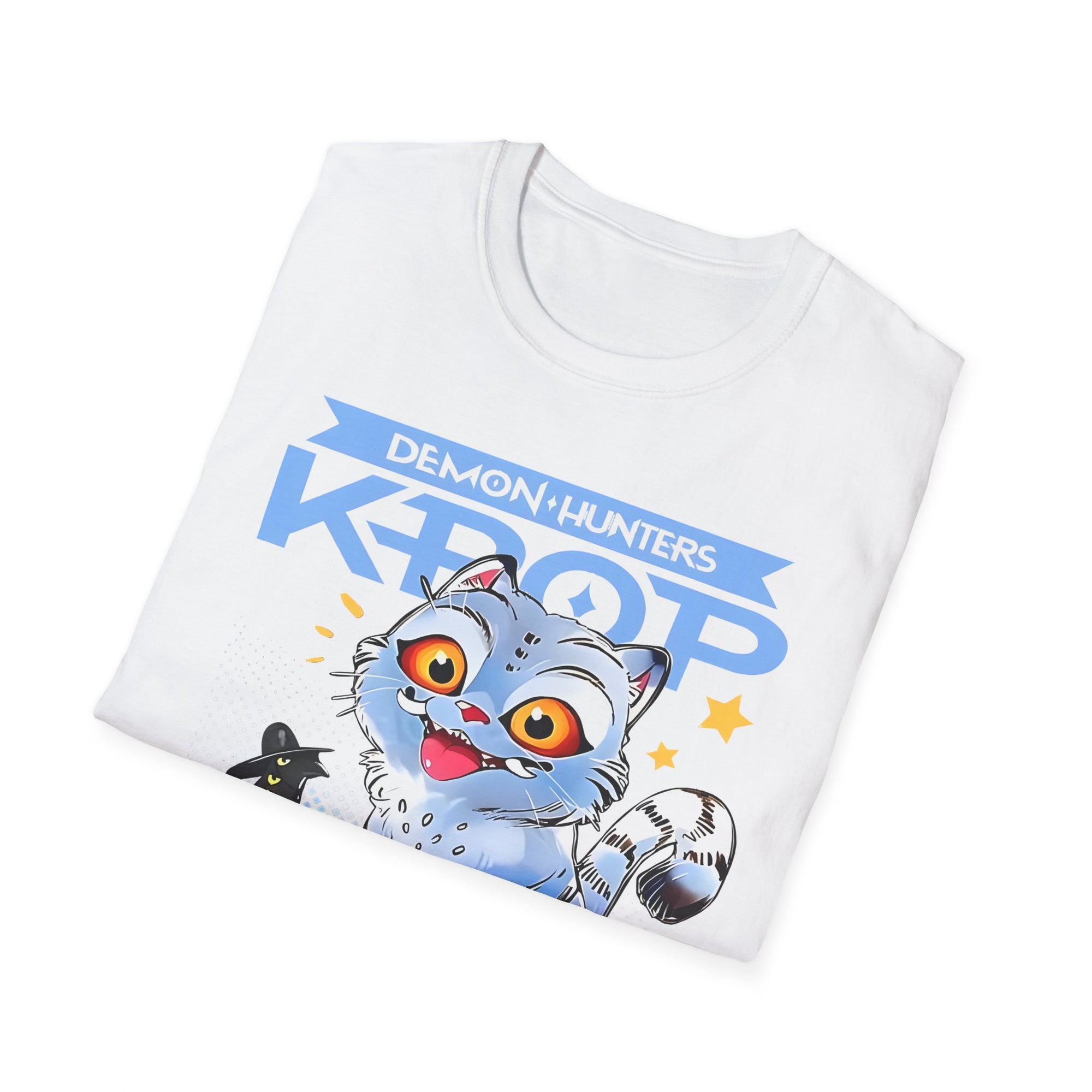 K-Pop Demon Hunter T-Shirt for Cat Lovers
