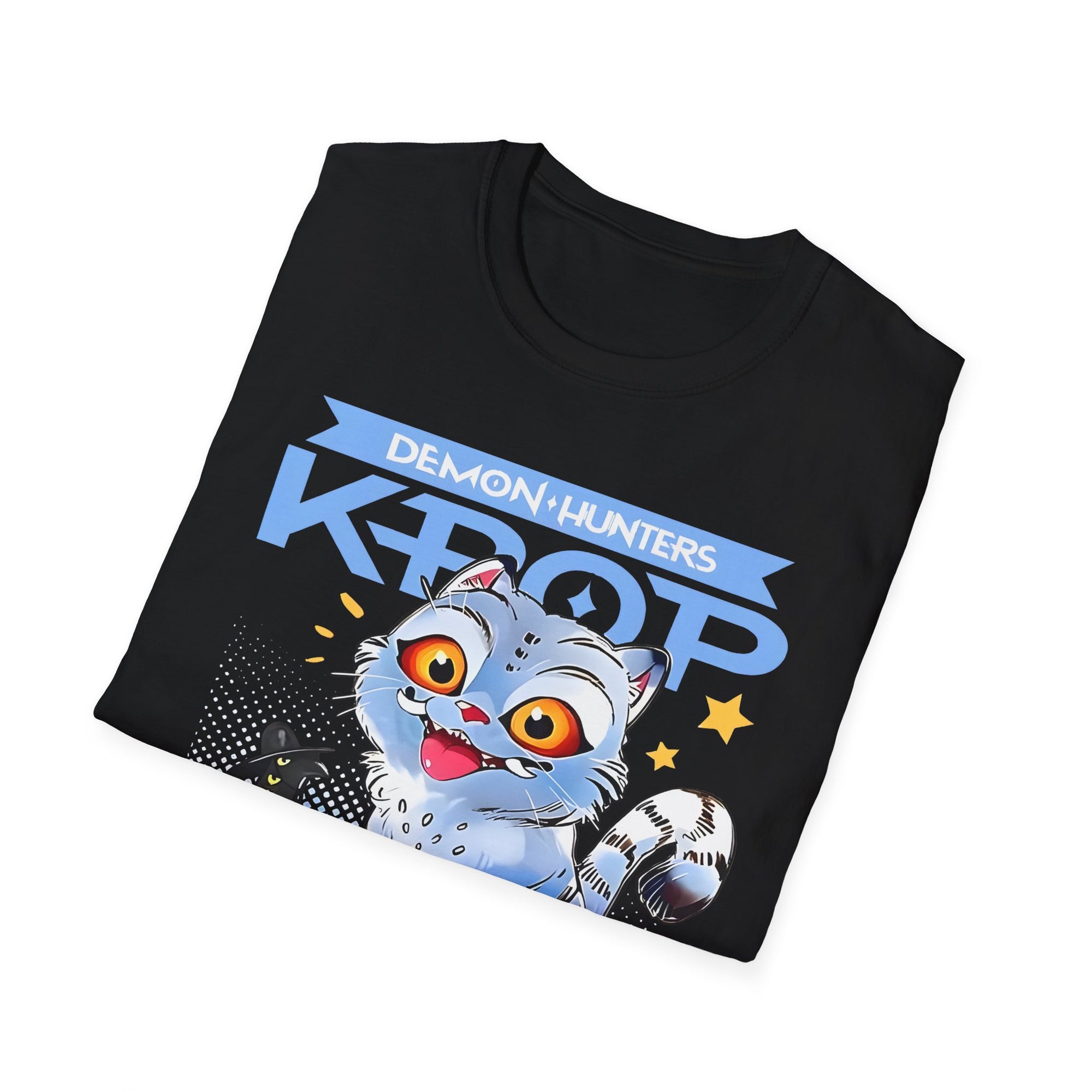 K-Pop Demon Hunter T-Shirt for Cat Lovers
