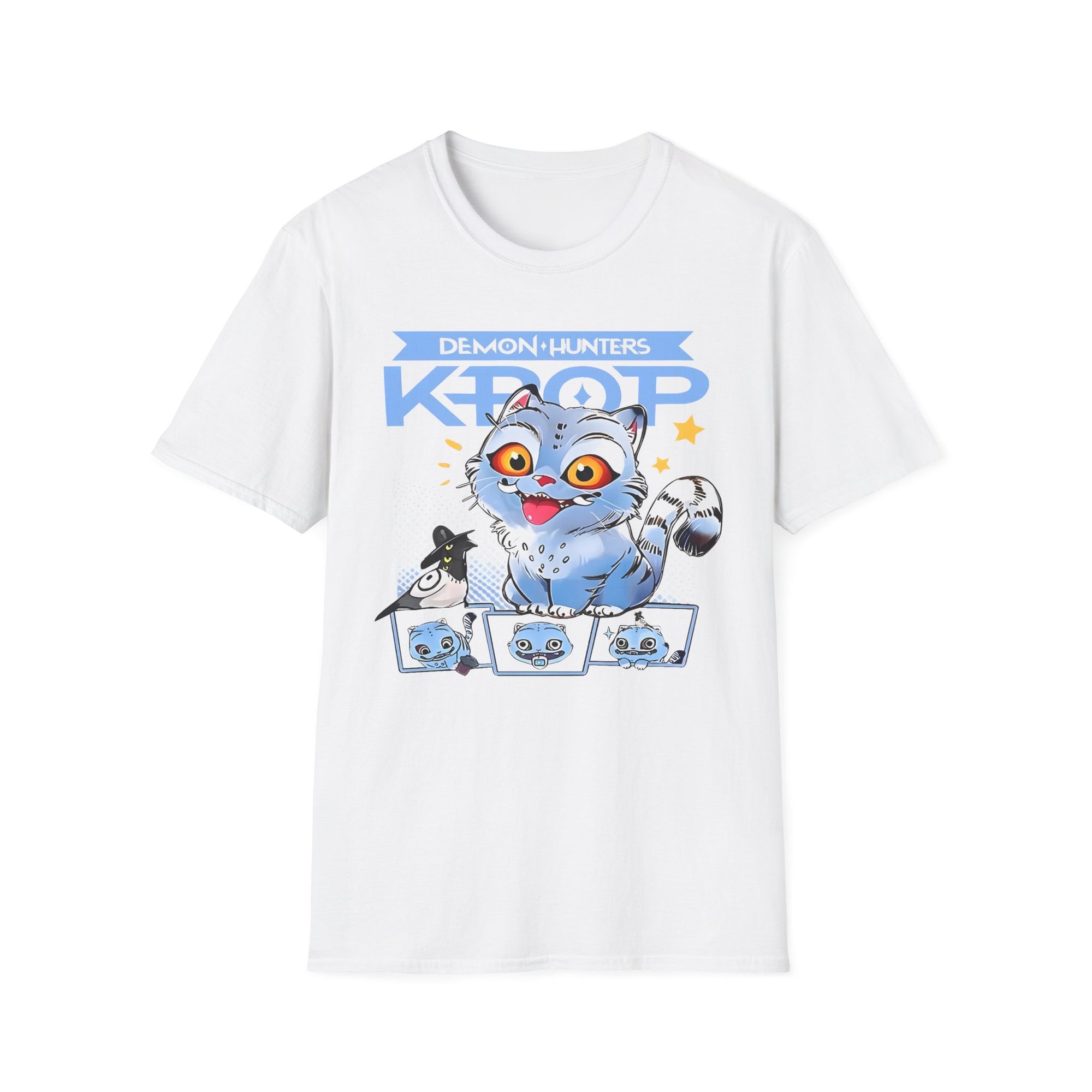 K-Pop Demon Hunter T-Shirt for Cat Lovers