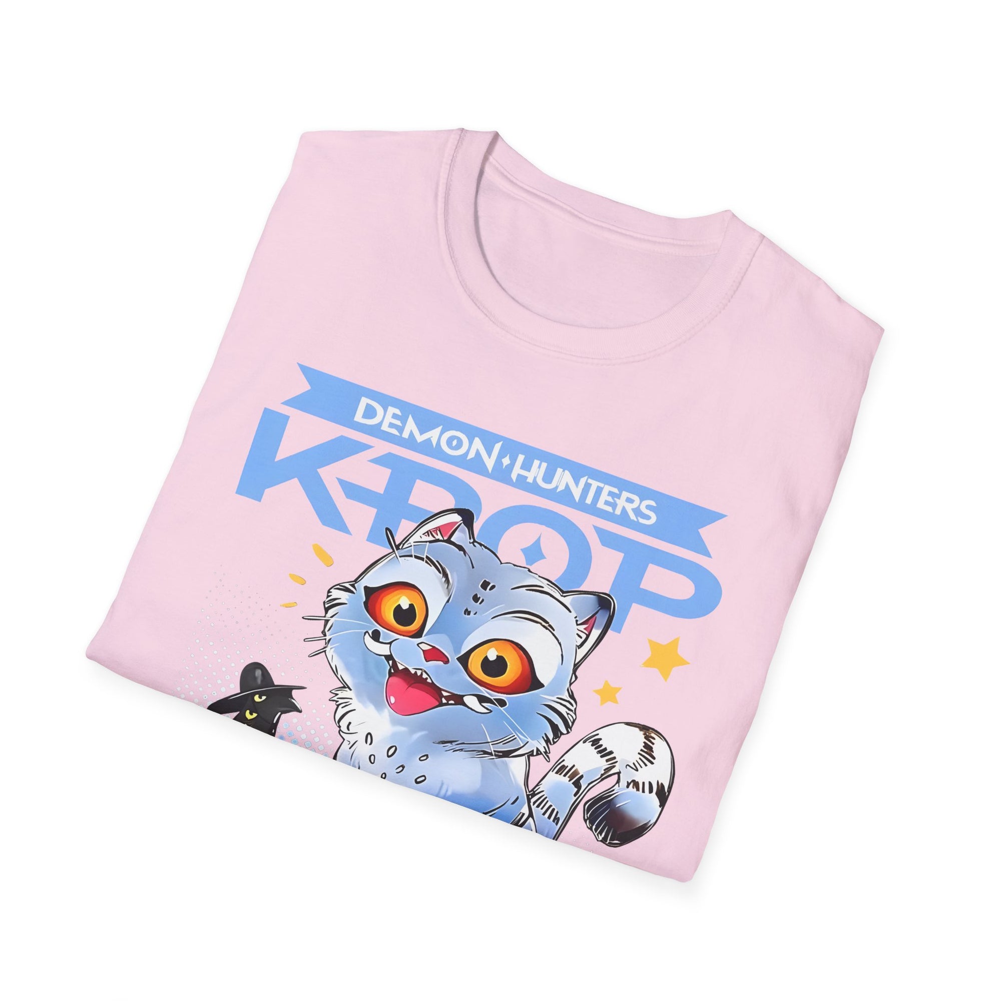 K-Pop Demon Hunter T-Shirt for Cat Lovers