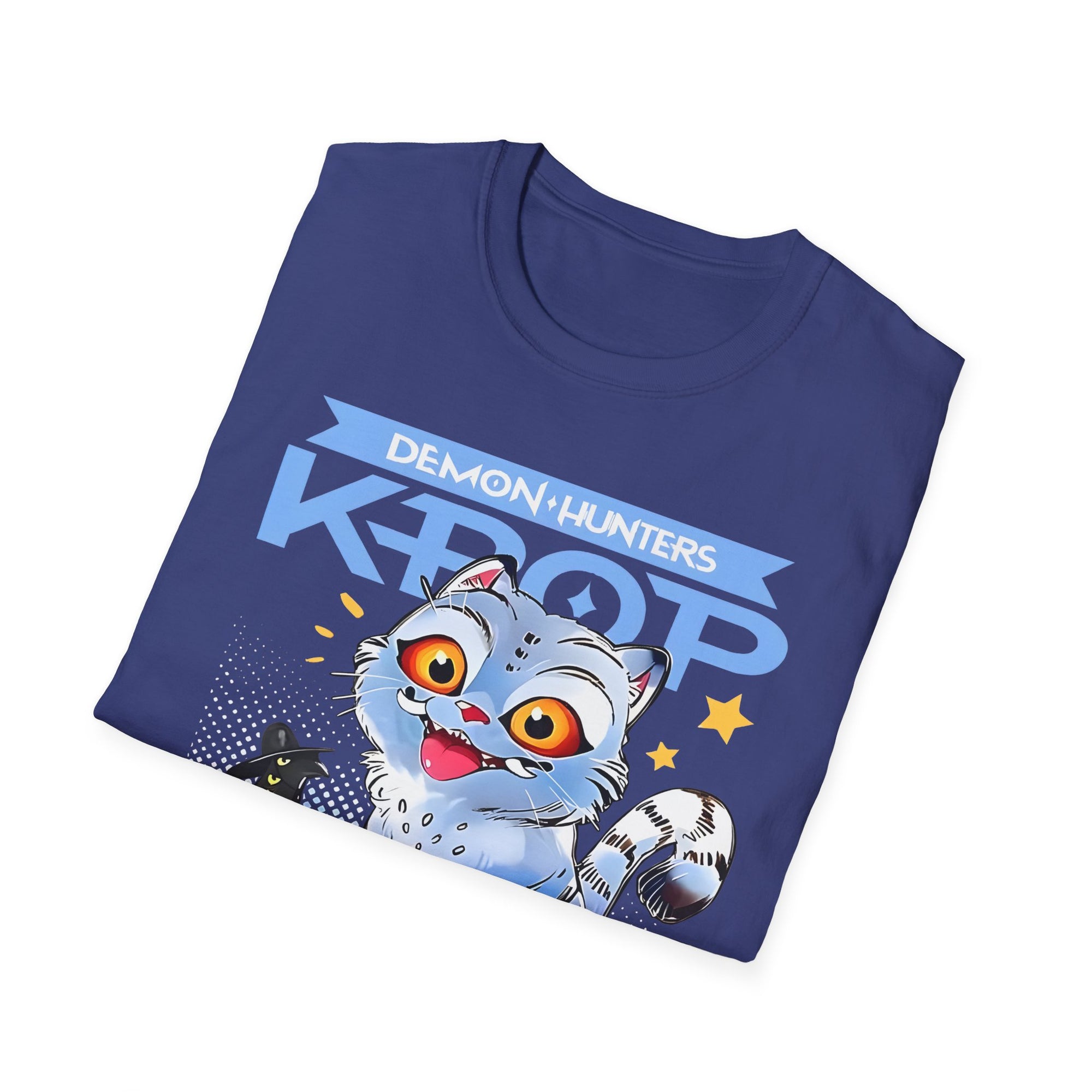 K-Pop Demon Hunter T-Shirt for Cat Lovers